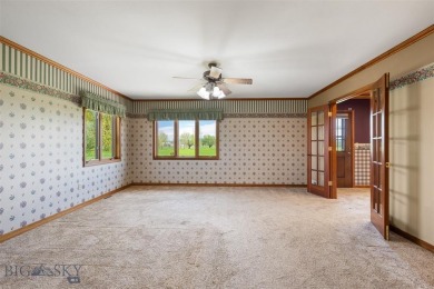 Stunning home on the 3rd green of the Three Forks Golf Course! on Headwaters Golf Course in Montana - for sale on GolfHomes.com, golf home, golf lot