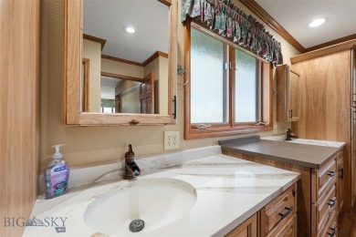 Stunning home on the 3rd green of the Three Forks Golf Course! on Headwaters Golf Course in Montana - for sale on GolfHomes.com, golf home, golf lot