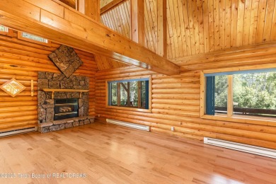 Your dream cabin in the woods awaits you.  Built by the original on Star Valley RV Golf Course in Wyoming - for sale on GolfHomes.com, golf home, golf lot