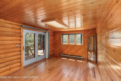 Your dream cabin in the woods awaits you.  Built by the original on Star Valley RV Golf Course in Wyoming - for sale on GolfHomes.com, golf home, golf lot