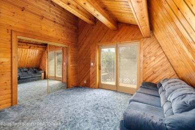 Your dream cabin in the woods awaits you.  Built by the original on Star Valley RV Golf Course in Wyoming - for sale on GolfHomes.com, golf home, golf lot