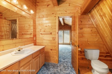 Your dream cabin in the woods awaits you.  Built by the original on Star Valley RV Golf Course in Wyoming - for sale on GolfHomes.com, golf home, golf lot