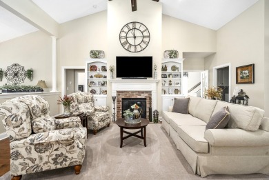 Soaring high ceilings, the inviting openness and hardwood floors on Woodside Plantation Country Club in South Carolina - for sale on GolfHomes.com, golf home, golf lot