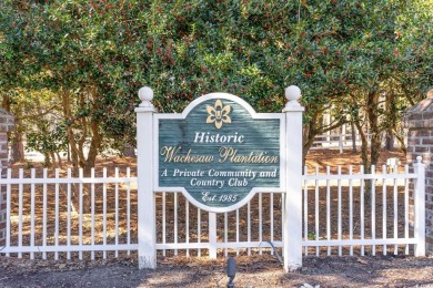 Discover this magnificent residence nestled within the on Wachesaw Plantation Club in South Carolina - for sale on GolfHomes.com, golf home, golf lot