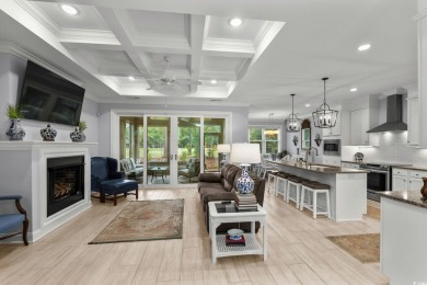 This beautifully maintained 1.5-story home, built in 2019 by on Tidewater Golf Club and Plantation in South Carolina - for sale on GolfHomes.com, golf home, golf lot