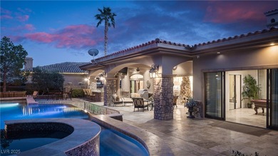 Stunning home in the prestigious Estates at Southern Highlands on Southern Highlands Golf Club in Nevada - for sale on GolfHomes.com, golf home, golf lot