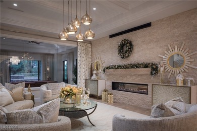 Stunning home in the prestigious Estates at Southern Highlands on Southern Highlands Golf Club in Nevada - for sale on GolfHomes.com, golf home, golf lot