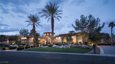 Stunning home in the prestigious Estates at Southern Highlands on Southern Highlands Golf Club in Nevada - for sale on GolfHomes.com, golf home, golf lot