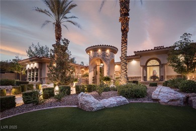 Stunning home in the prestigious Estates at Southern Highlands on Southern Highlands Golf Club in Nevada - for sale on GolfHomes.com, golf home, golf lot