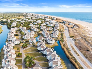 3BR/2.5BA Ocean-facing villa with unobstructed views of the on Bald Head Island Golf Club in North Carolina - for sale on GolfHomes.com, golf home, golf lot