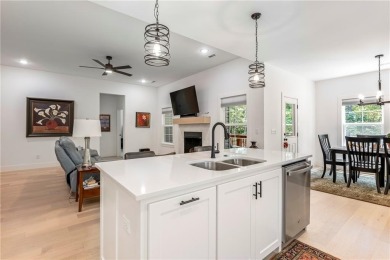 Built in 2024, this home sits on .29 acre lot minutes from I49 on Bella Vista Country Club - Highlands in Arkansas - for sale on GolfHomes.com, golf home, golf lot