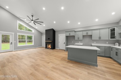 Beautiful new construction home situated on a level lot in the on Lake Tansi Village Country Club in Tennessee - for sale on GolfHomes.com, golf home, golf lot