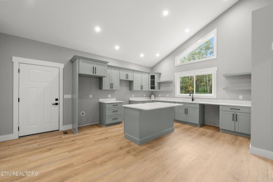 Beautiful new construction home situated on a level lot in the on Lake Tansi Village Country Club in Tennessee - for sale on GolfHomes.com, golf home, golf lot