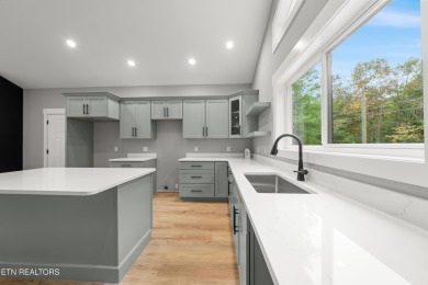 Beautiful new construction home situated on a level lot in the on Lake Tansi Village Country Club in Tennessee - for sale on GolfHomes.com, golf home, golf lot