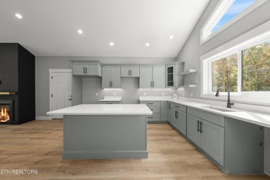 Beautiful new construction home situated on a level lot in the on Lake Tansi Village Country Club in Tennessee - for sale on GolfHomes.com, golf home, golf lot