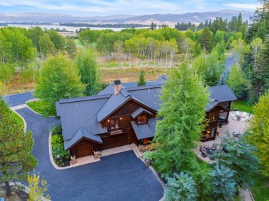 Nestled in natural beauty, this updated lodge-style estate home on Osprey Meadows at Tamarack Resort in Idaho - for sale on GolfHomes.com, golf home, golf lot