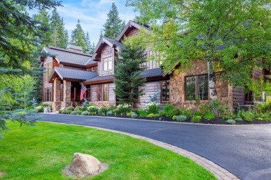 Nestled in natural beauty, this updated lodge-style estate home on Osprey Meadows at Tamarack Resort in Idaho - for sale on GolfHomes.com, golf home, golf lot