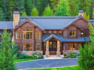 Nestled in natural beauty, this updated lodge-style estate home on Osprey Meadows at Tamarack Resort in Idaho - for sale on GolfHomes.com, golf home, golf lot