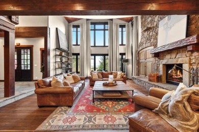 Nestled in natural beauty, this updated lodge-style estate home on Osprey Meadows at Tamarack Resort in Idaho - for sale on GolfHomes.com, golf home, golf lot