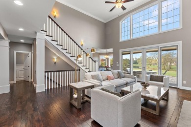 Discover this stunning custom-built home in the highly on Sand Creek Golf and Country Club  in Indiana - for sale on GolfHomes.com, golf home, golf lot