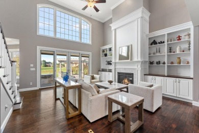 Discover this stunning custom-built home in the highly on Sand Creek Golf and Country Club  in Indiana - for sale on GolfHomes.com, golf home, golf lot