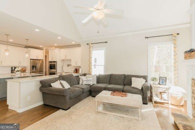 At No fault to seller this Stunning 5-Bedroom Home on the 14th on Mirror Lake Golf Club in Georgia - for sale on GolfHomes.com, golf home, golf lot