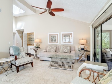 Experience carefree living in this stunning one-level residence on Sugar Mill Country Club in Florida - for sale on GolfHomes.com, golf home, golf lot