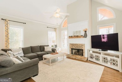 At No fault to seller this Stunning 5-Bedroom Home on the 14th on Mirror Lake Golf Club in Georgia - for sale on GolfHomes.com, golf home, golf lot