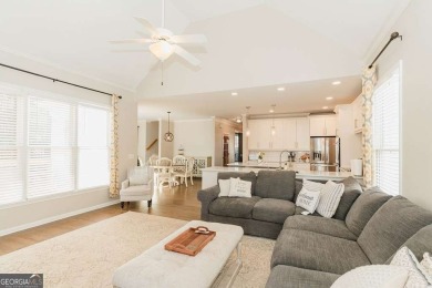 At No fault to seller this Stunning 5-Bedroom Home on the 14th on Mirror Lake Golf Club in Georgia - for sale on GolfHomes.com, golf home, golf lot