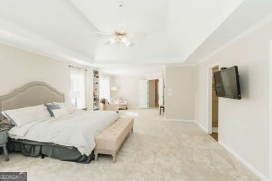 At No fault to seller this Stunning 5-Bedroom Home on the 14th on Mirror Lake Golf Club in Georgia - for sale on GolfHomes.com, golf home, golf lot