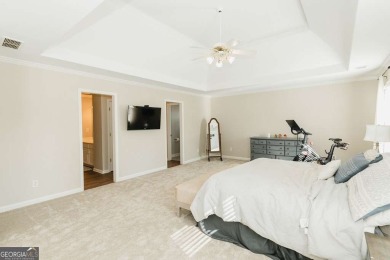 At No fault to seller this Stunning 5-Bedroom Home on the 14th on Mirror Lake Golf Club in Georgia - for sale on GolfHomes.com, golf home, golf lot