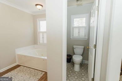 At No fault to seller this Stunning 5-Bedroom Home on the 14th on Mirror Lake Golf Club in Georgia - for sale on GolfHomes.com, golf home, golf lot