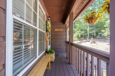 Come home to this impeccably maintained 3 BR/3 BA mountain cabin on White Path Golf Club in Georgia - for sale on GolfHomes.com, golf home, golf lot