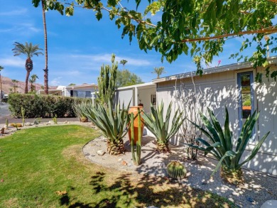 This charming 798 sq. ft. 2 bed 2 bath mobile home in the on Bighorn Golf Club in California - for sale on GolfHomes.com, golf home, golf lot