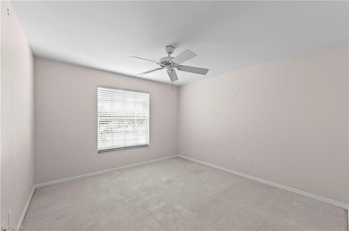 Step into a peaceful retreat designed for effortless everyday on Estero Country Club in Florida - for sale on GolfHomes.com, golf home, golf lot