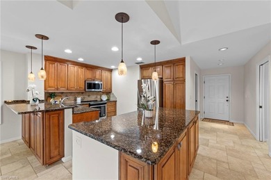 Step into a peaceful retreat designed for effortless everyday on Estero Country Club in Florida - for sale on GolfHomes.com, golf home, golf lot