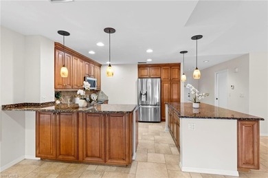 Step into a peaceful retreat designed for effortless everyday on Estero Country Club in Florida - for sale on GolfHomes.com, golf home, golf lot