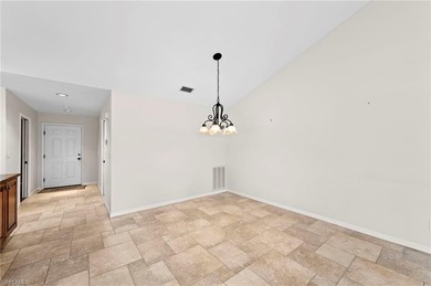 Step into a peaceful retreat designed for effortless everyday on Estero Country Club in Florida - for sale on GolfHomes.com, golf home, golf lot