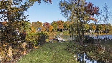 If you are a water lover, THIS is an incredible waterfront on Birchwood Country Club in Connecticut - for sale on GolfHomes.com, golf home, golf lot