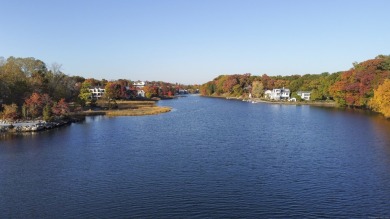 If you are a water lover, THIS is an incredible waterfront on Birchwood Country Club in Connecticut - for sale on GolfHomes.com, golf home, golf lot