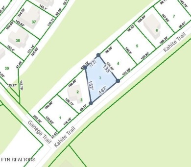 Welcome to suburban paradise! This beautiful golf-front lot on on Tellico Village -The Links At Kahite Golf Course in Tennessee - for sale on GolfHomes.com, golf home, golf lot