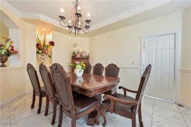 Beautiful 6 Bedrooms 4 bath home with private pool & spa inside on Rhodes Ranch Golf Club in Nevada - for sale on GolfHomes.com, golf home, golf lot