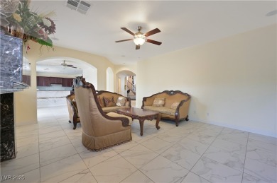 Beautiful 6 Bedrooms 4 bath home with private pool & spa inside on Rhodes Ranch Golf Club in Nevada - for sale on GolfHomes.com, golf home, golf lot