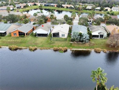 Great BORDEAUX model on POND in Venezia subdivision of Solivita on Stonegate Golf Club in Florida - for sale on GolfHomes.com, golf home, golf lot