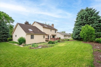Nestled on a quiet cul-de-sac, this lovely home offers privacy on Bliss Creek Golf Club in Illinois - for sale on GolfHomes.com, golf home, golf lot