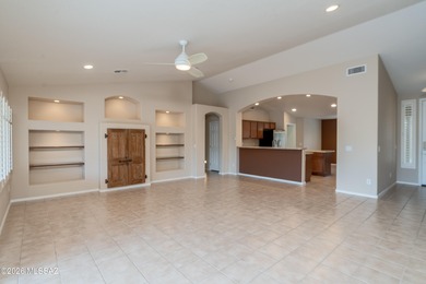 Expanded Laredo w/ Casita on a premium arroyo lot, w/ on Quail Creek Country Club  in Arizona - for sale on GolfHomes.com, golf home, golf lot