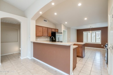 Expanded Laredo w/ Casita on a premium arroyo lot, w/ on Quail Creek Country Club  in Arizona - for sale on GolfHomes.com, golf home, golf lot