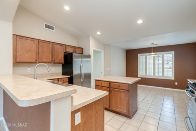 Expanded Laredo w/ Casita on a premium arroyo lot, w/ on Quail Creek Country Club  in Arizona - for sale on GolfHomes.com, golf home, golf lot