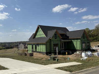 Stunning new construction located in a premier gated golf course on The Bull At Boones Trace in Kentucky - for sale on GolfHomes.com, golf home, golf lot
