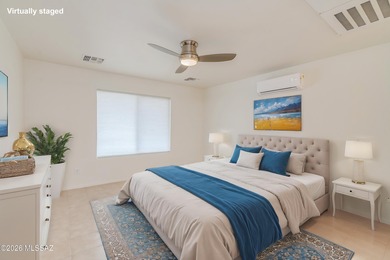 Expanded Laredo w/ Casita on a premium arroyo lot, w/ on Quail Creek Country Club  in Arizona - for sale on GolfHomes.com, golf home, golf lot